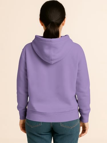 Image of HELLCAT Trendy Cotton Blend Hoodie for Women | Stylish Winter Hooded Sweatshirt for Women