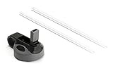 Fliptop Replacement Straw Lid with Two Plastic Straws for HydroFlask
