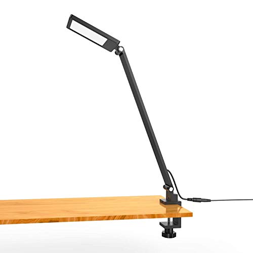Preisvergleich Produktbild BESTEK Leselampe Schreibtisch LED-Klemmleuchte, Licht einstellbar für Tisch und Studie