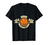 Vintage Negro League Basketball Design Black History Month T-Shirt