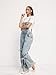 CIDER Overalls for Women Denim Bow knot Jumpsuits Adjusable Strap Jean Overall with Pockets