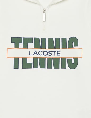 Lacoste Kids' Long Sleeve Heritage Graphic Quarter Zip Sweatshirt2
