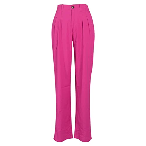 Pantalon de survêtement baggy pour femme en coton style décontracté coupe ample gris