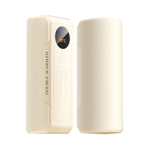 Calentadores de Manos Recargables | Pantalla Digital calentada - Pequeños Calentadores de Manos electrónicos Recargables - para el hogar, Oficina, Viajes, Camping, al Aire Libre, Invierno