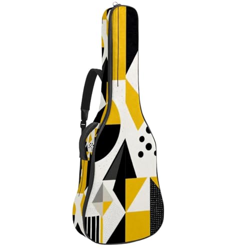 Housse pour guitare 104 cm imperméable avec poches de rangement