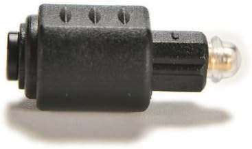 CaandShop(TM) Mini Optical Audio Adapter 3.5mm Female Jack Plug to Digital Toslink Male Pip KK