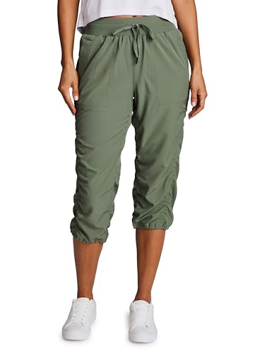 RBX Active Capri Pants for Women Joggers Stretch Lightweight Womens Casual Pant Basil M