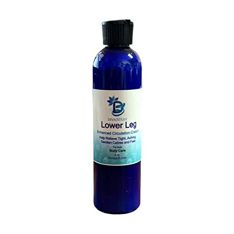 Lower Leg and Foot Enriched Circulation Cream for Tight, Aching and Swollen Calves and Feet by Diva Stuff Cover