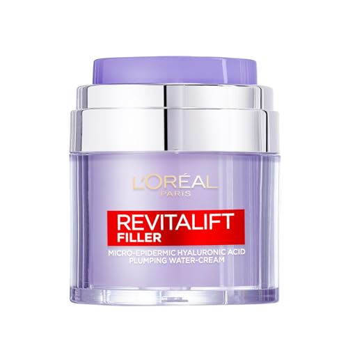 L'Oreal Paris Revitalift Filler Crema, Con Ácido Hialurónico Micro-epidérmico, Antienvejecimiento, Para todo tipo de piel, 50ml