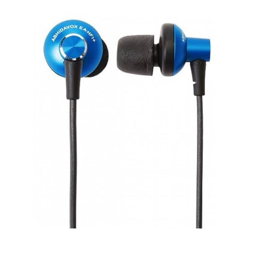ASHIDAVOX (アシダボックス)  EA-HF1＋イヤホン Amazon.co.jp: [国内正規品] ASHIDAVOX EA-HF1+ ブルー カナル型