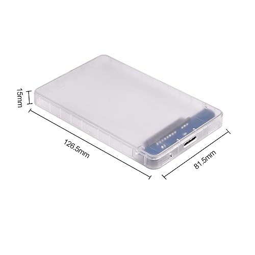 Caja externa para disco duro 2.5 pulg HDD/SSD USB 3.0 miniatura 6