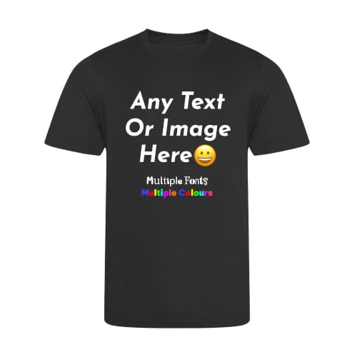 Image of Fully Merched Custom T Shirt Design Your Own Personalised T Shirt Top 4B13