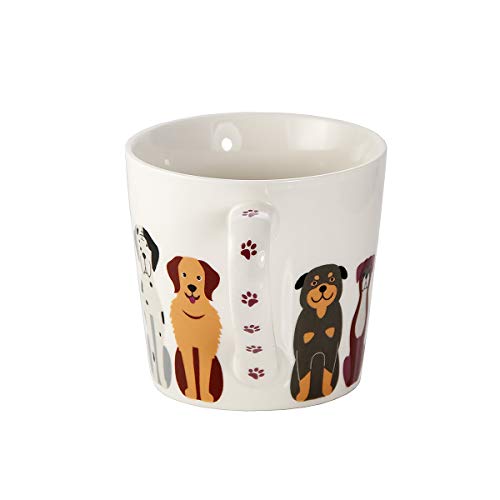SPOTTED DOG GIFT COMPANY Tasse Hund große Kaffeetasse Teetasse Kaffeebecher mit Hundemotiv Geschenk für Hundebesitzer Hundeliebhaber Frauen Männer - 2