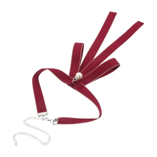 FOMIYES Pre Tied Bow Tie for Adjustable Necktie Elegant School Uniform Accessory Charming Bowknot Design for Daily Wear Cosplay and Special Events