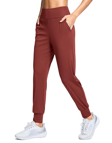 Image of SANTINY Women's Joggers Pants with Pockets Lightweight High Waisted Athletic Gym Workout Pants for Women Yoga Travel
