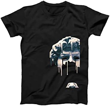 SOLY HUX Men’s Figure Graphic Print Short Sleeve T Shirt Casual Tee Top