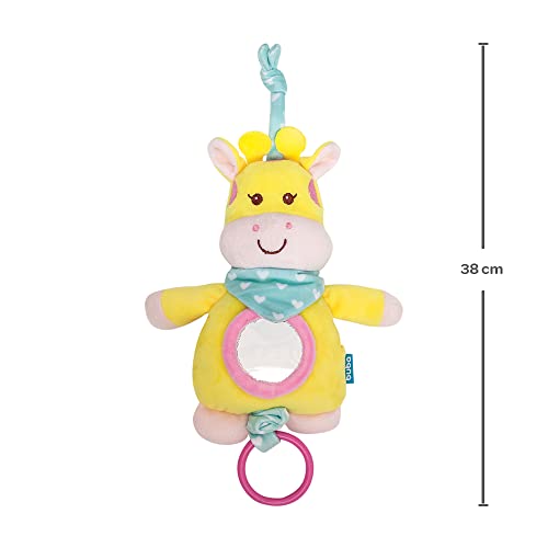 Buba Girafinha Musical Animal Fun Buba Colorido