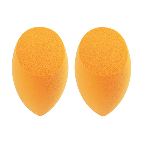 Image of Real Techniques Miracle Complexion Sponge Duo - All-in-One Makeup Blending Sponges for Smooth, Airbrushed Finish