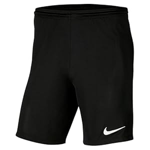Nike Herren M Nk Df Park Iii Nb K Shorts, Black/White, L EU
