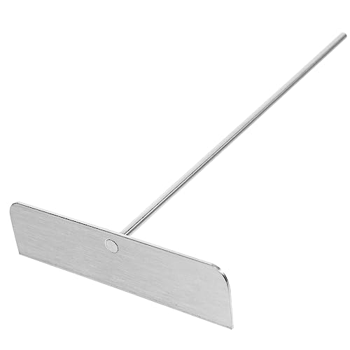 BEBEMOKO Crepe Spreader Pancake Rake Stainless Steel Crepe Maker Easy to Use Ideal for Home Cooking