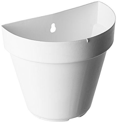 GARDENS NEED Plastic Hanging Pot Set , White, 7 inch, 4 Piece (B01NAGZ1UT) Amazon Price History, Amazon Price Tracker