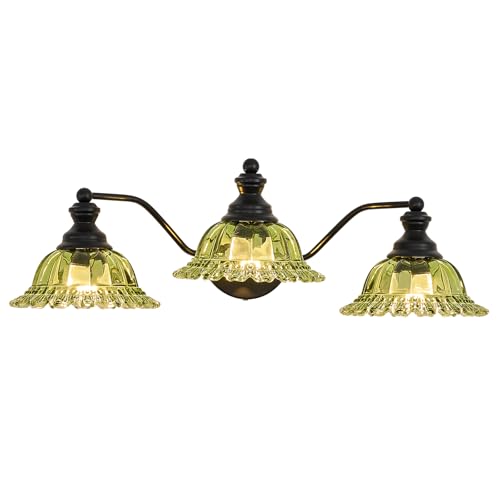 Image of XIEDUN Green 3 Light Vanity Light Bathroom Light Modern Bathroom Light Fixtures