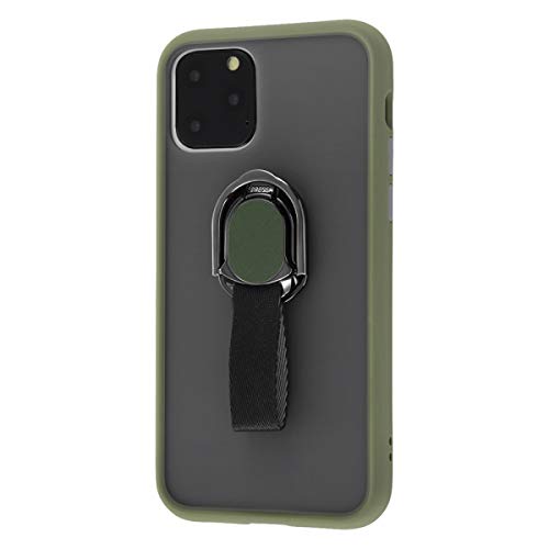 RT-P23BS2/G(�J�[�L�E�O���[��) iPhone 11 Pro�p�P�[�X �ϏՌ��}�b�g�n�C�u��