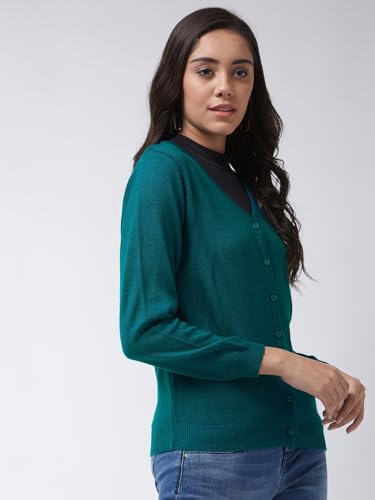 Image of Pivl Womens Winter Season V Neck Full Sleeves Sweater /Cardigan