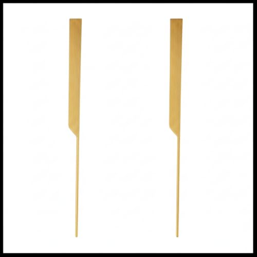 Image of HILO Premium Aluminium Handle Kitchen Cabinet Matte Finish Sleek, Durable Rust-Resistant Pull Handle for Modern Kitchens & Interiors (1 Pair Left & Right 1 Set) (Gold, 24 INCH)