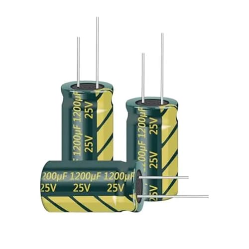 Condensateurs electrolytiques 25V 1200UF haute frequence a faible resistance pour signal stable