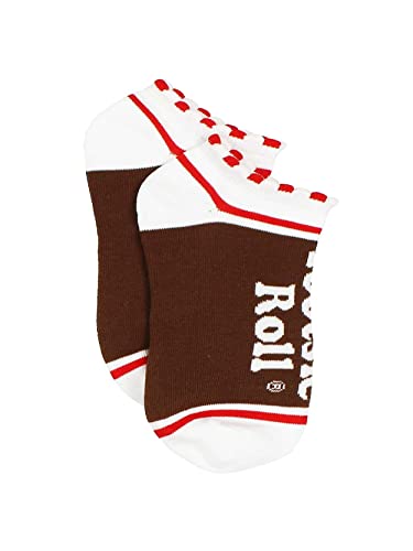 Topps Charms Candy Tootsie Roll Womens 6 Pack Socks (Large (9-11), Charms Candy No Show) #TOP5