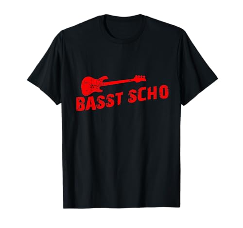 Bass Gitarre Geschenk I Musiker Basser Bassist T-Shirt