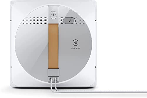 ECOVACS WINBOT W1 Pro (2022) Robot Laveur de vitres, Lavage Efficace avec Win Slam 3.0, Technologie de pulvérisation croisée, Planification Intelligente du Nettoyage, 2800 AP, détection des Bords