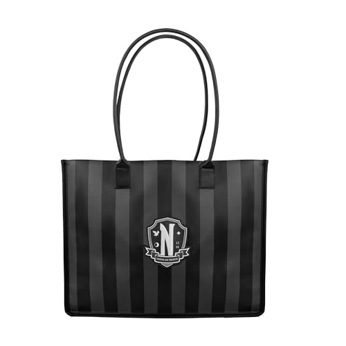Cabas Académie Nevermore Mercredi Cinereplicas sac 41x34cm