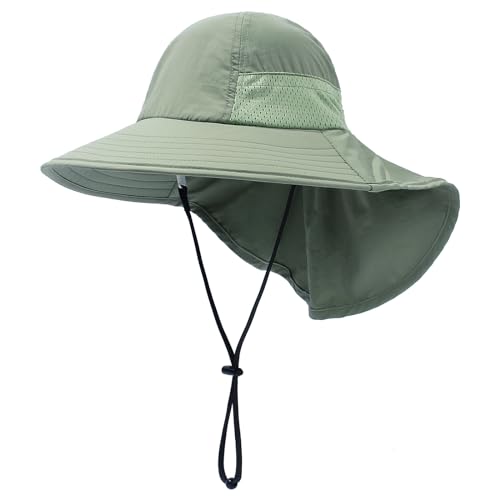 Image of Baby Sun Protection Hat for Infant Toddlers Boys Girls UPF 50+ Sunhat for Outdoor Beach Swim