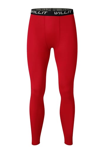 Willit Boys' Leggings Quick Dry Youth Compression Pants Basketball Sports Tights Kids Base Layer2