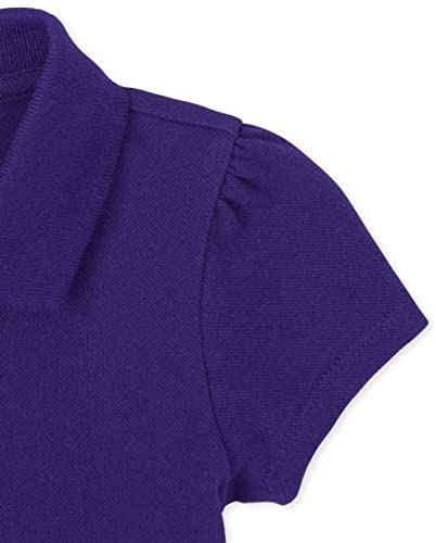 Image of The Children's Place Girls and Toddler Short Sleeve Ruffle Pique Polo