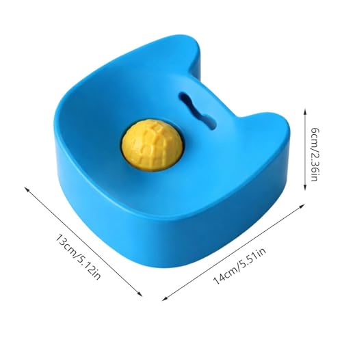 Bol de léchage pour chien debout avec socle stable en silicone