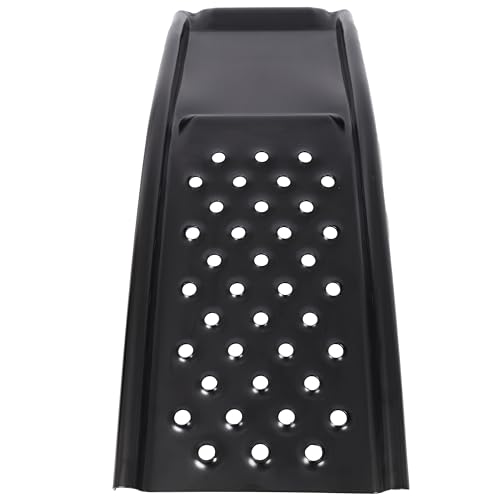 Rampas para automóvil de 8000 lb de capacidad, rampas pesadas de acero para mantenimiento de camiones, SUV y automóviles, cambio de aceite, 35 pulgadas de largo, paquete de 2, negro miniatura 5