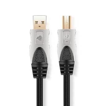 cavo usb 2.0 audio hi-fi per stampante 3m boaacoustic