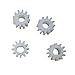 BELTXTROPHE 10pcs 3mm D Hole Plastic Spur Gear 0.5M 12T Cylindrical Gear 0.5 Module 12 Teeth 1012DF Pinion DIY Model N20 Motor Gear Industry