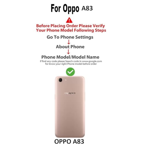 Image of COVERBLACK Rubber Silicone Back Cover for Oppo A83 - Transparent