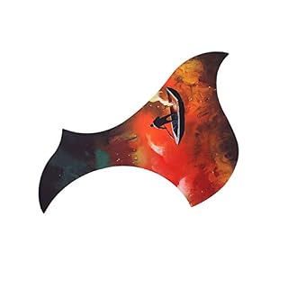 FARUTA Pickguard autocollant pour guitare acoustique 128 mm - Les Beatles, Paul McCartney, John Lennon, RIngo Starr, George Harrison FARUTA Pickguard autocollant pour guitare acoustique 128 mm – Image 4