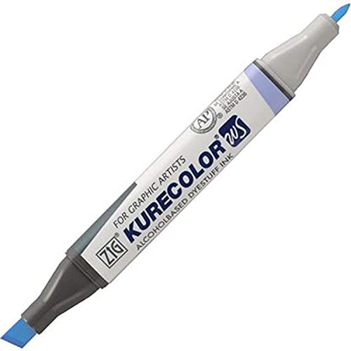 Feutre Zig Kurecolor Twin WS couleur Haze Blue premium