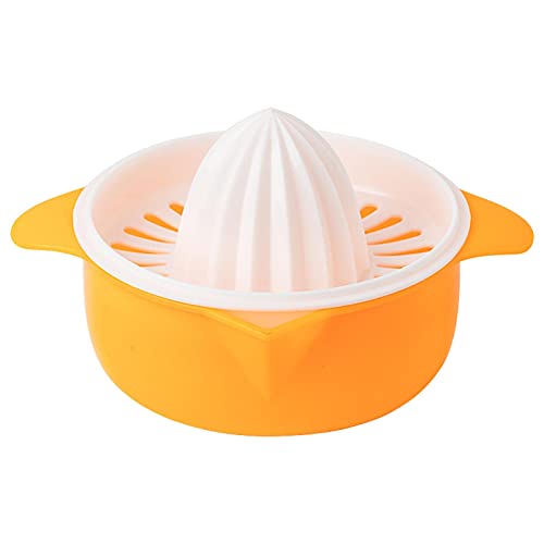 Exprimidor manual para cítricos, 15,5 x 8,5 cm, exprimidor de limón, exprimidor de limón y lima, colador multifuncional de mano, herramientas de cocina portátiles y fáciles de exprimir