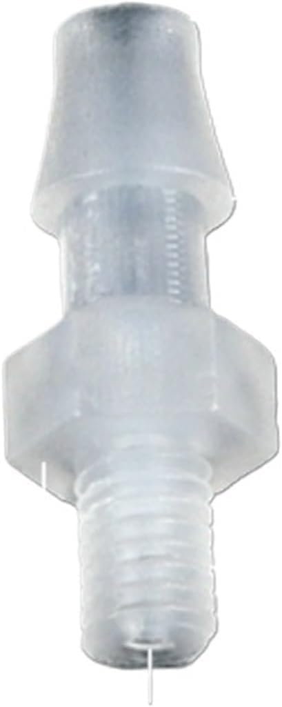 Conector de manguera PP/PE M6 a 2mm, adaptador de púa recta for tubería de riego, bomba de aire de acuario, junta de tubería de agua, 10 Uds.(M5-4.8mm,50pieces)