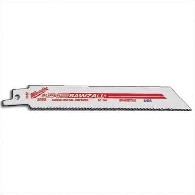 Milwaukee 48-01-6093 8 in. 8/12 TPI Sawzall Blades (50 Pk)