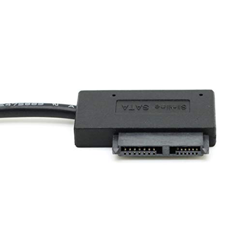 Cable Convertidor USB 2.0 a SATA 13Pin para Laptop miniatura 5