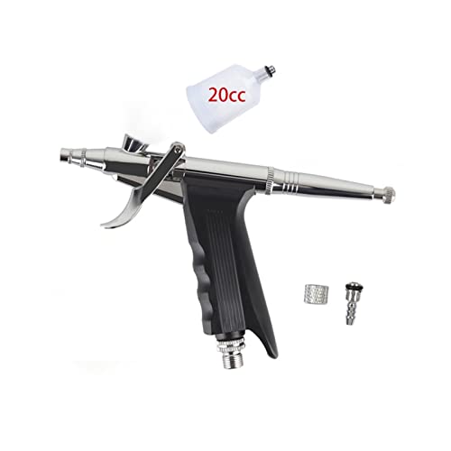 Verfspuit Pneumatisch spuitpistool Dual Action Hoge capaciteit Airbrush Trigger Pen Make-up Nagel Schoonheid Kapper Tatoo Autolak Taartdecoratie voor binnen- en buitenmuren, plafond, vennen