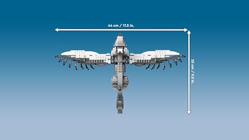 Harry Potter Fierobecco, Figura di Ippogrifo Giocattolo da Costruire con Parti Snodabili, Creatura Magica da Collezione, Giochi Creativi per Bambini, Bambine, Ragazzi e Ragazze da 9 Anni 76427 - Lego - Immagine 8